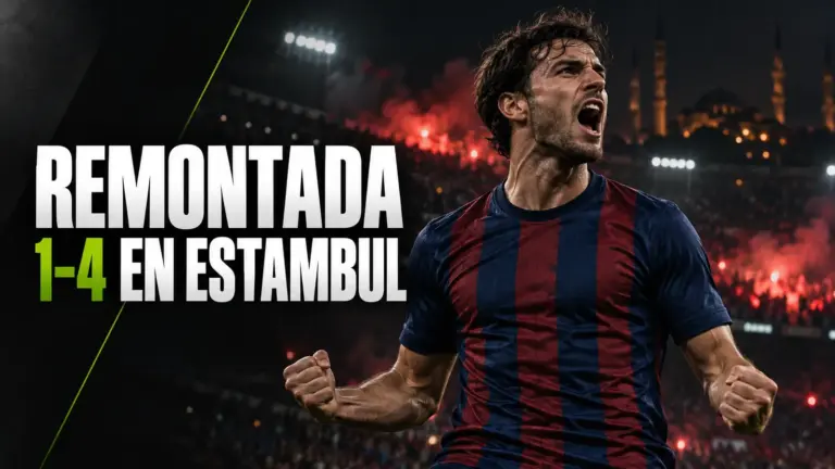 Galatasaray 1-4 Barcelona: el Barça remonta en Estambul y sigue con pleno en Champions