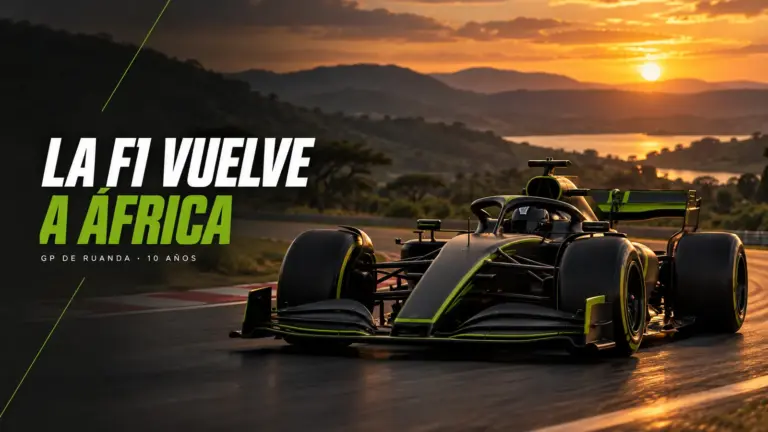 GP de Ruanda: la F1 volverá a África con un contrato de 10 años